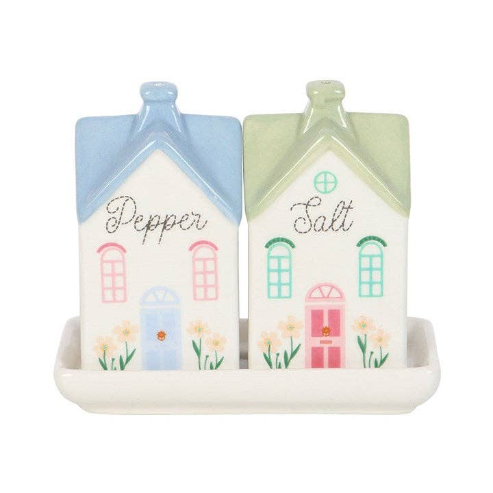 Something Different Wholesale – wholesale Salt & pepper shaker set – Pastel House Salt and Pepper Shakers1