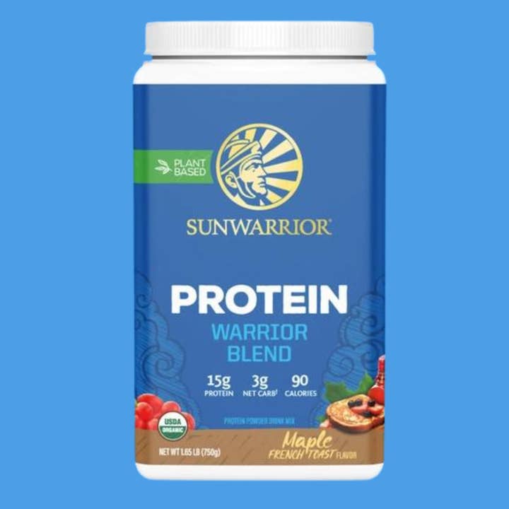 Warrior Blend Maple French Toast - Vegan Pea Protein Powder for wholesale by Sunwarrior