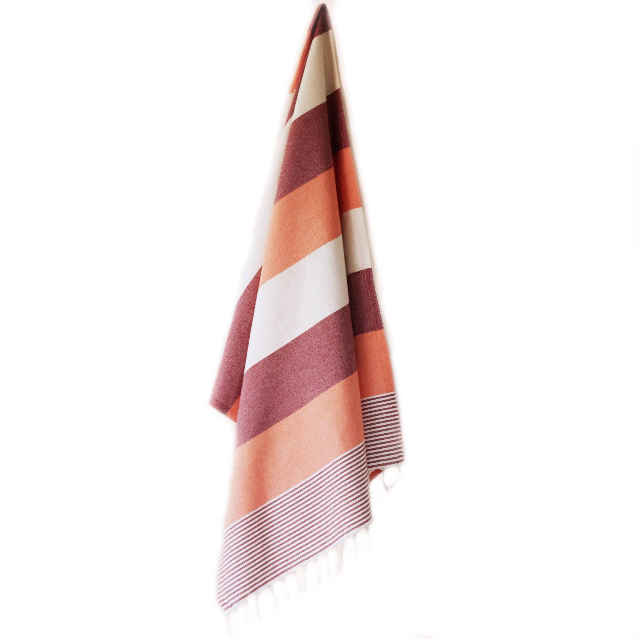 madeathand.nl - Wholesale Beach Towel - Multi Color Striped  Turkish Towel9