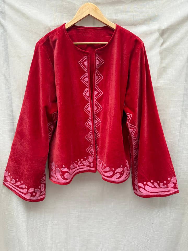 Casaco de Veludo Yasmine por atacado de ToutVintage