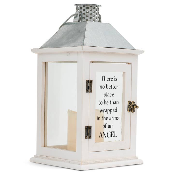 THERE IS NO BETTER PLACE TO BE LANTERN for wholesale by Cottage Garden