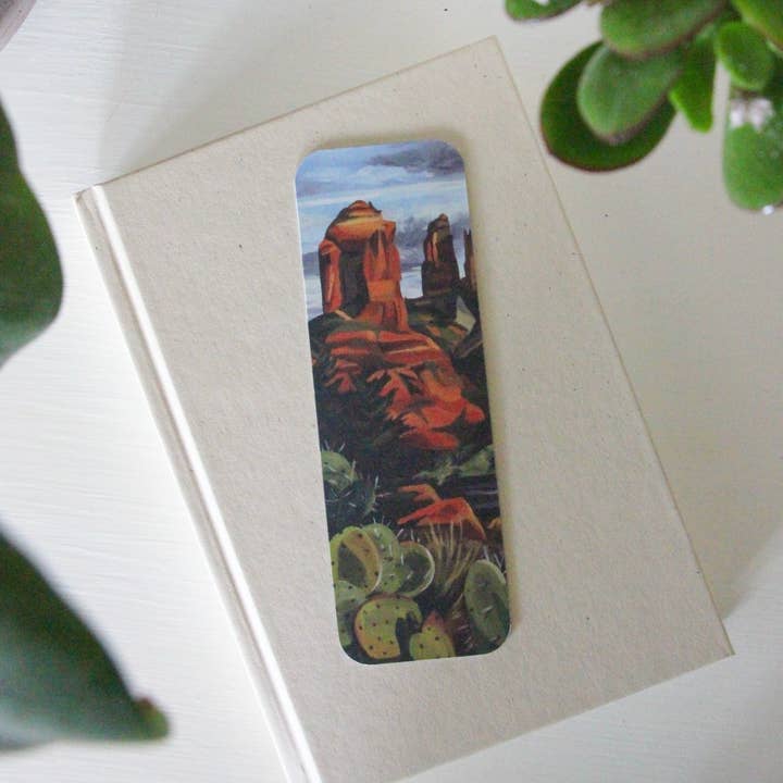 Cathedral Rock Glow (Sedona) Bookmark for wholesale by V Dub Art