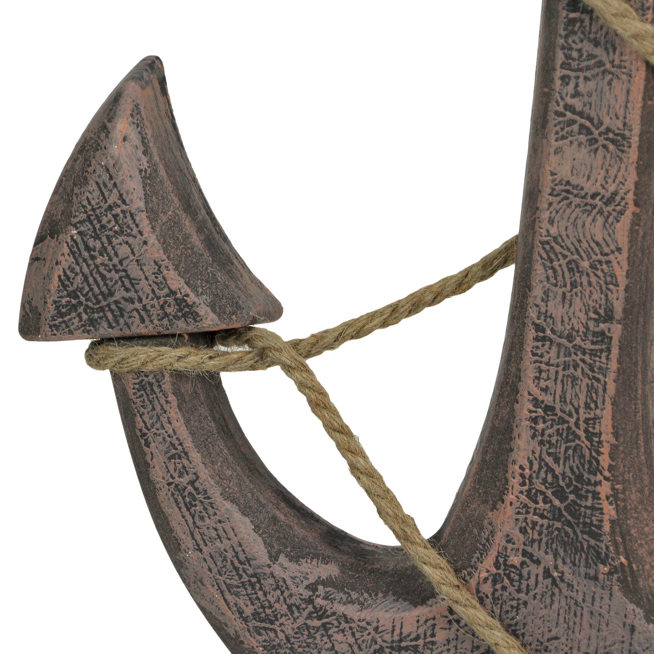 Zeckos – wholesale Dimensionell/3D-väggkonst – Naturligt brunt skepp ankare och rep nautisk väggbonad8