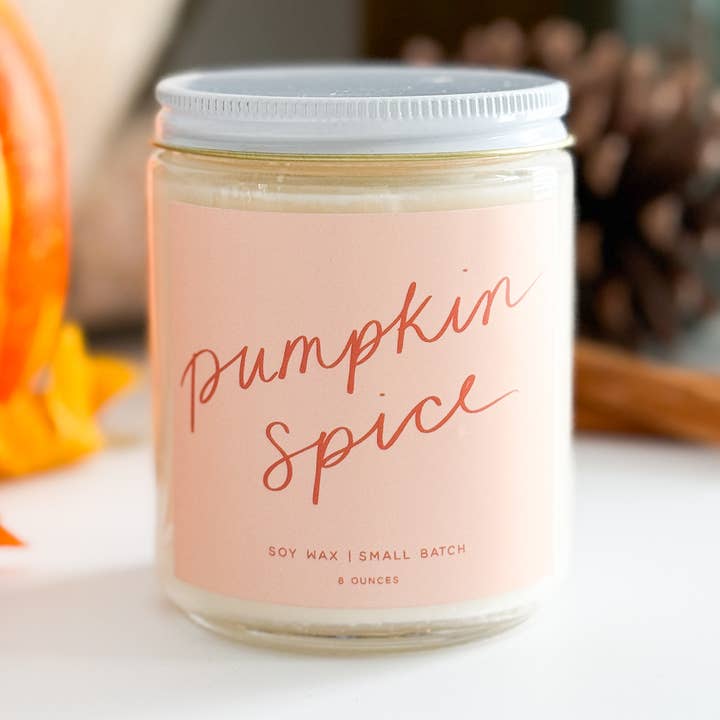 Pumpkin Spice - Fall Candle for wholesale by Poured Goods