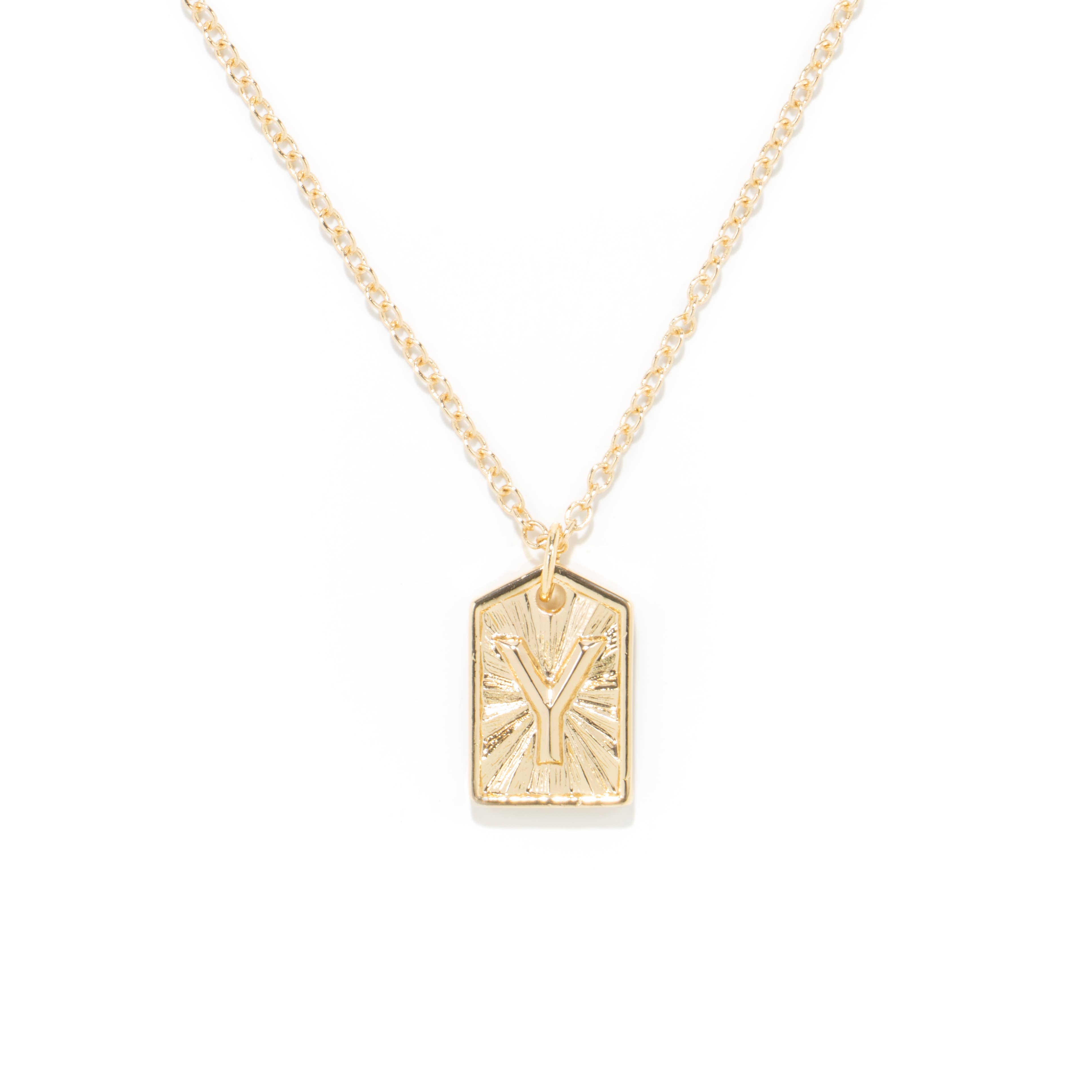 DM Merchandising – Engroshandel Halskæde med vedhæng – Soul Stacks Initial Here Mix & Match Layering Vedhæng Assort26