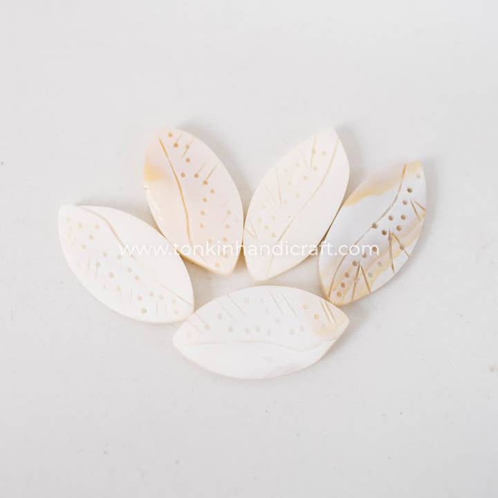 Tonkin Handicraft - Wholesale Spoon Rest - Seashell Leaf Pillow Chopstick Rest1