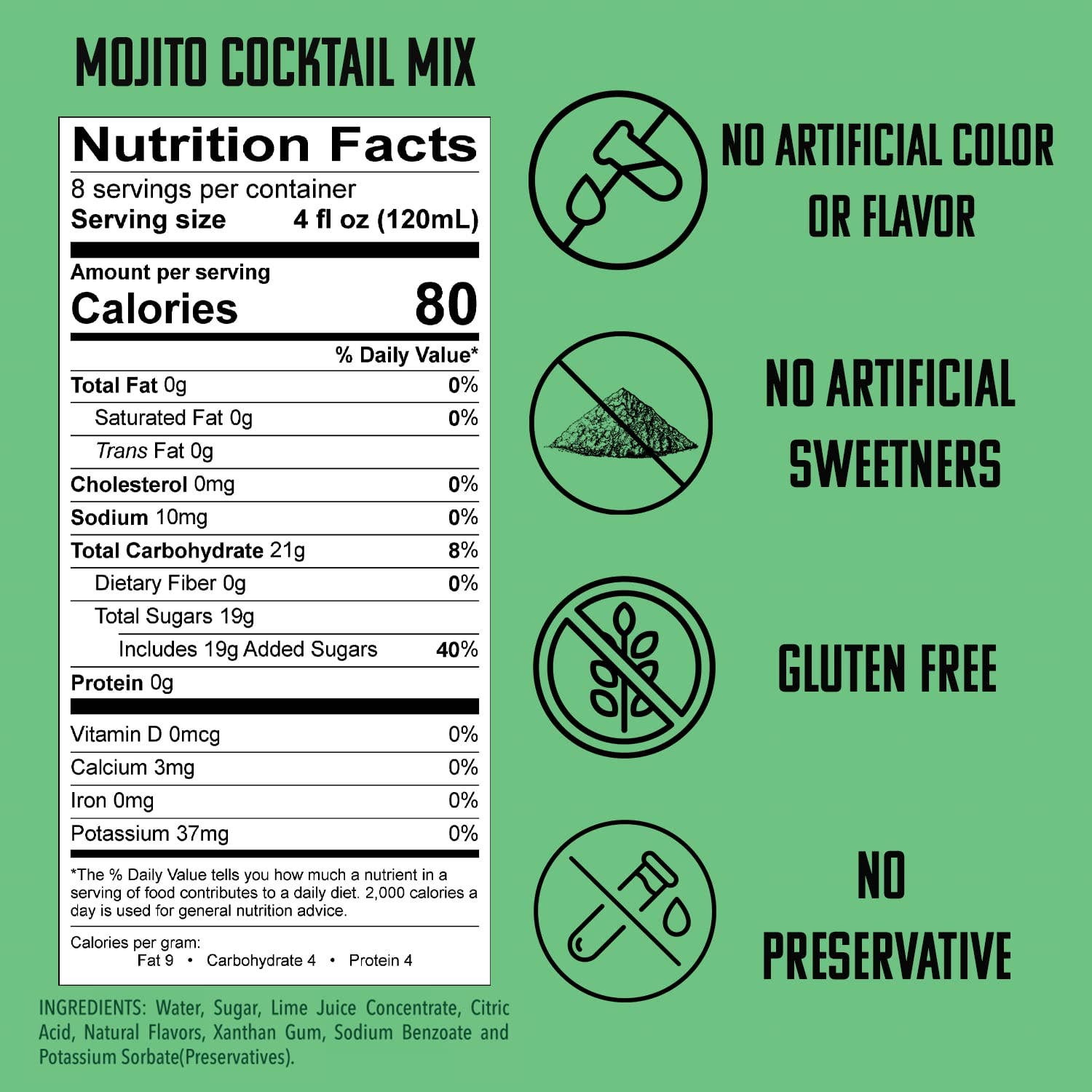 SPOOKY Craft Cocktail Mixes - Wholesale Cocktail Mix/Syrup - SPOOKY Cocktail Mix Sampler Set (32oz 6-pack)1