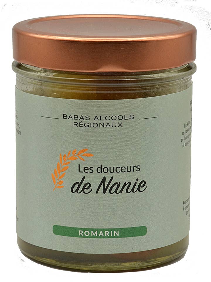 Baba rosemary liqueur for wholesale by Temple Gourmand