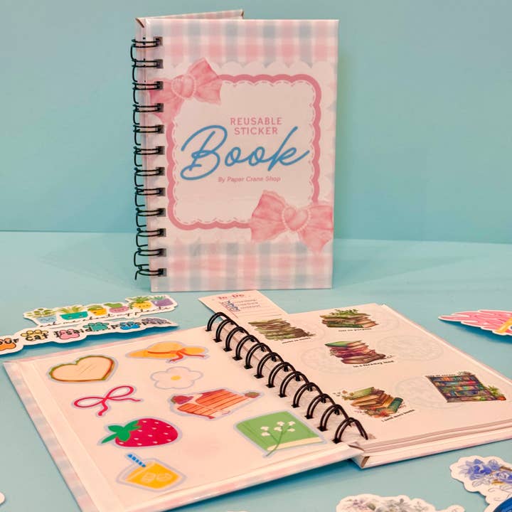 Herbruikbaar stickerboek voor wholesale door Paper Crane Shop