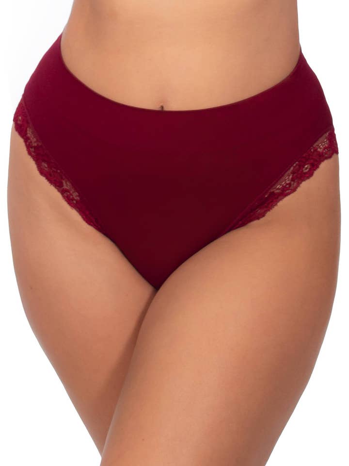 Invisible Lace Contour High Cut Brief for wholesale by B Free AUSTRALIA
