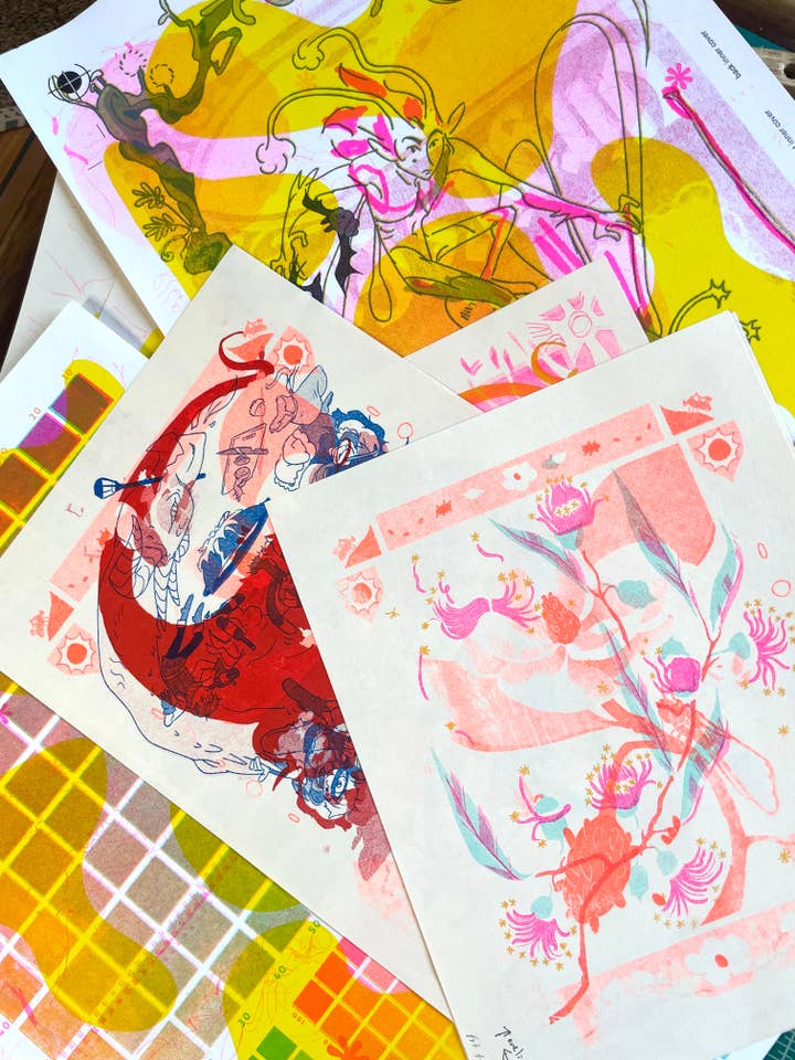 Misterio de impresiones erróneas de Riso (x3) para venta al por mayor de coralroot