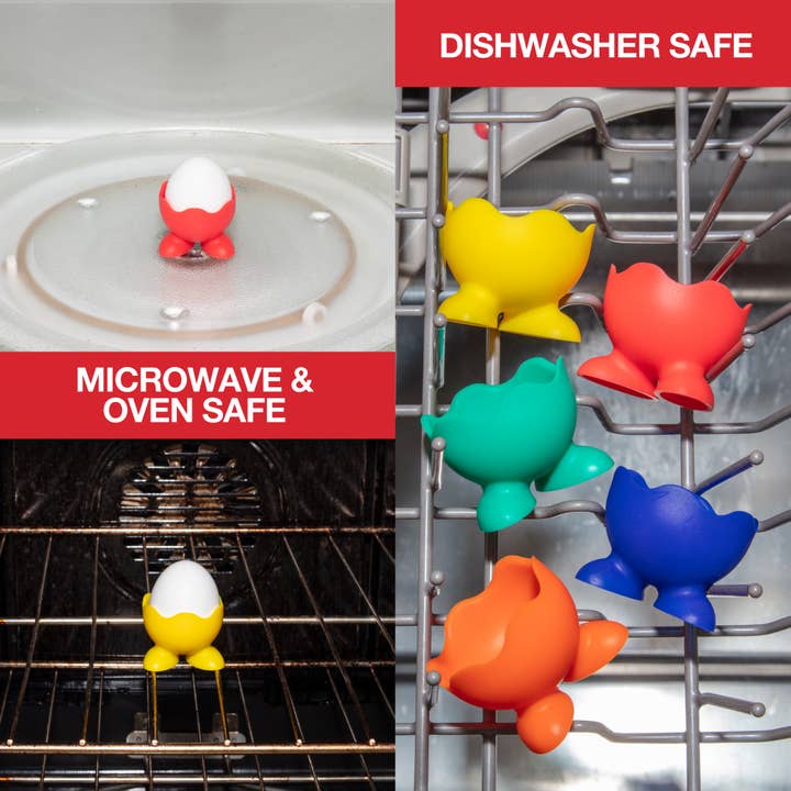 Good Cooking Silicone Egg Holders - Set of 5 for wholesale by Good Cooking