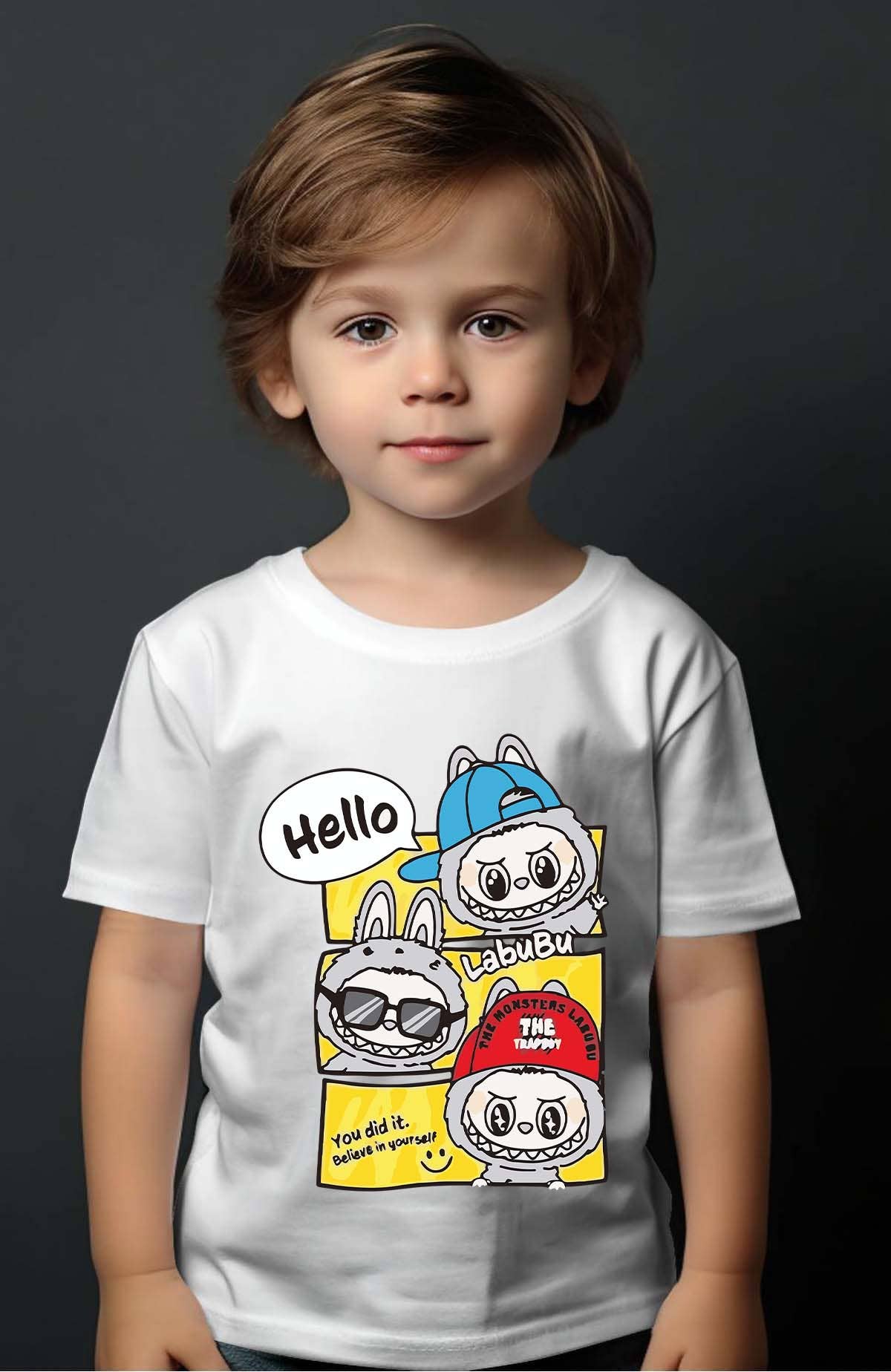 IALD - Wholesale Screen Printed T-Shirt - Kids - Bubu Squad - Boy's T-shirt2