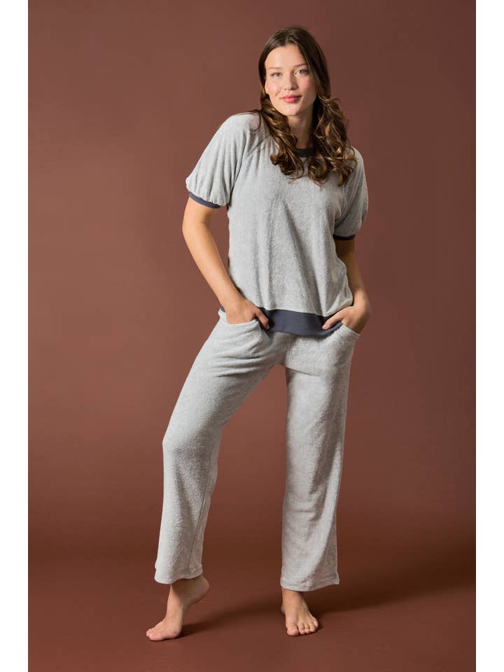 Infinity Classics International Inc. - Wholesale Lounge Set - Women's - Spa Terry Pant Set3