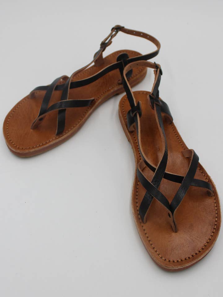 Kvinnor Sandaler, Läder Sandaler, Handgjorda Sandaler, Sommarskor, Present till henne, Damskor för wholesale av isli and tisli