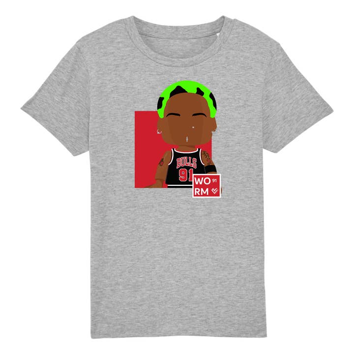 Unisex Kids T-shirt #91 Collection - The Worm for wholesale by MINICRUSH