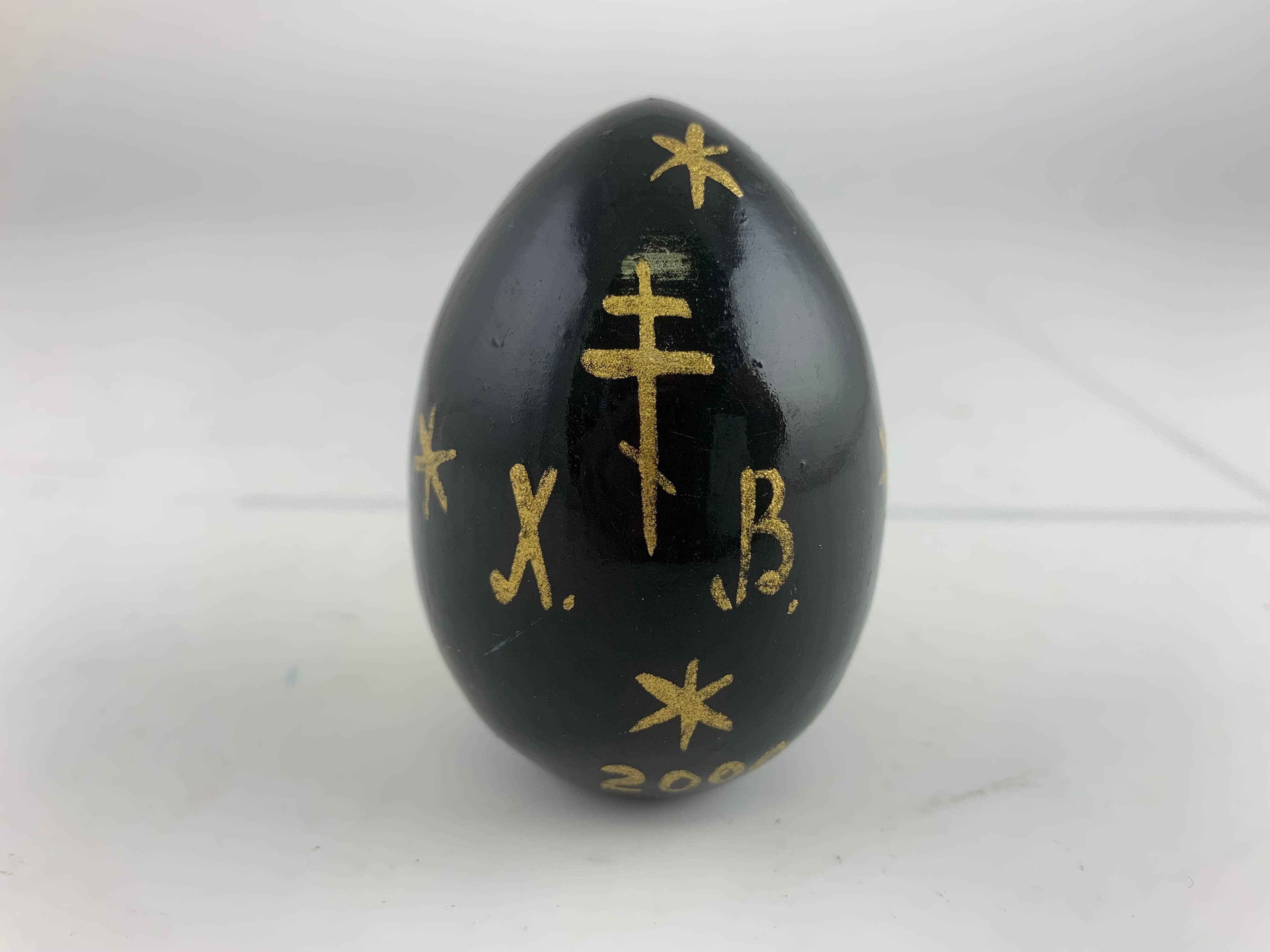 Golden Cockerel - Wholesale Decorative Tabletop Object - Vintage Wayside Chapel Egg21