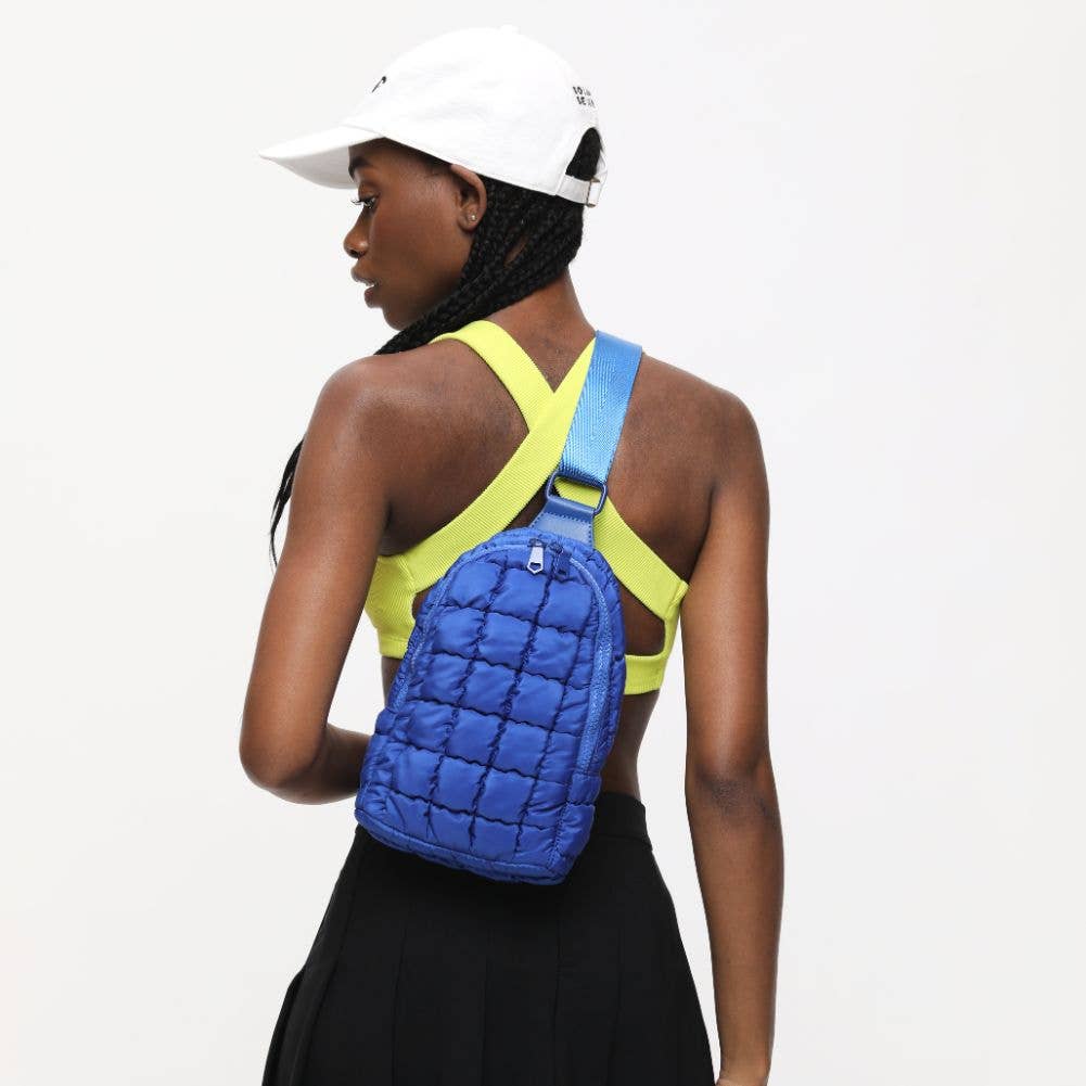 Sol and Selene - Wholesale Belt Bag - Women's - Rejuvenate - Quilted Puffer Nylon Sling Backpack55