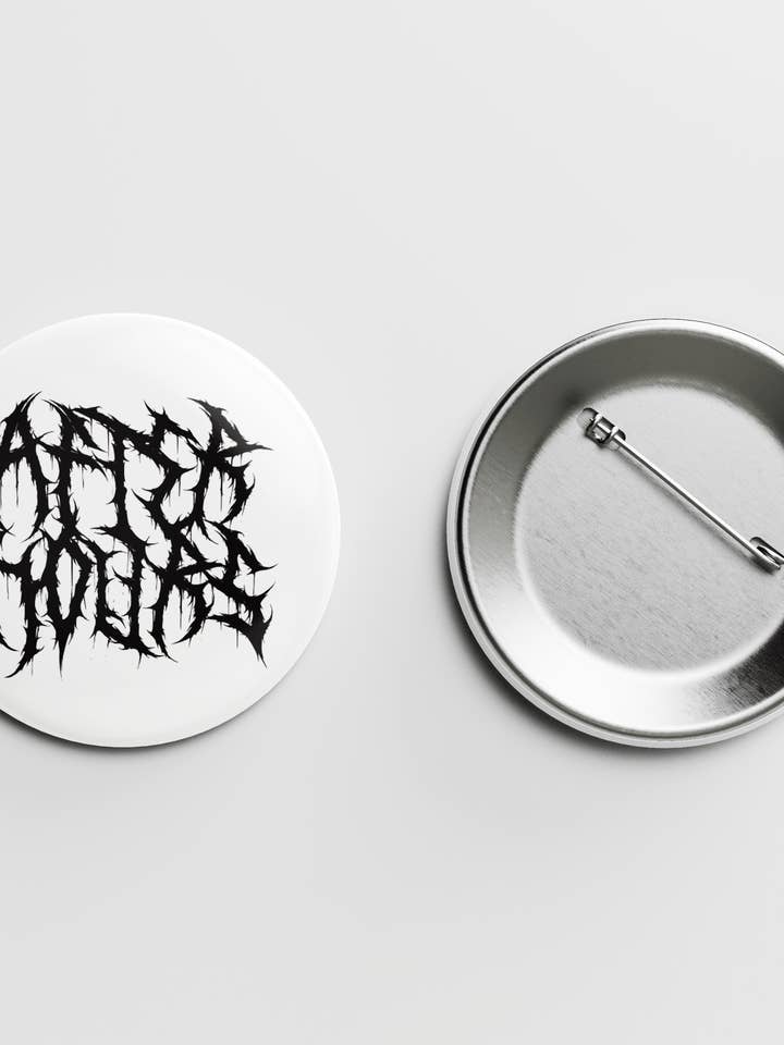 Après les heures - Métal - Épingle à bouton mat pour la vente par After Hours Creative