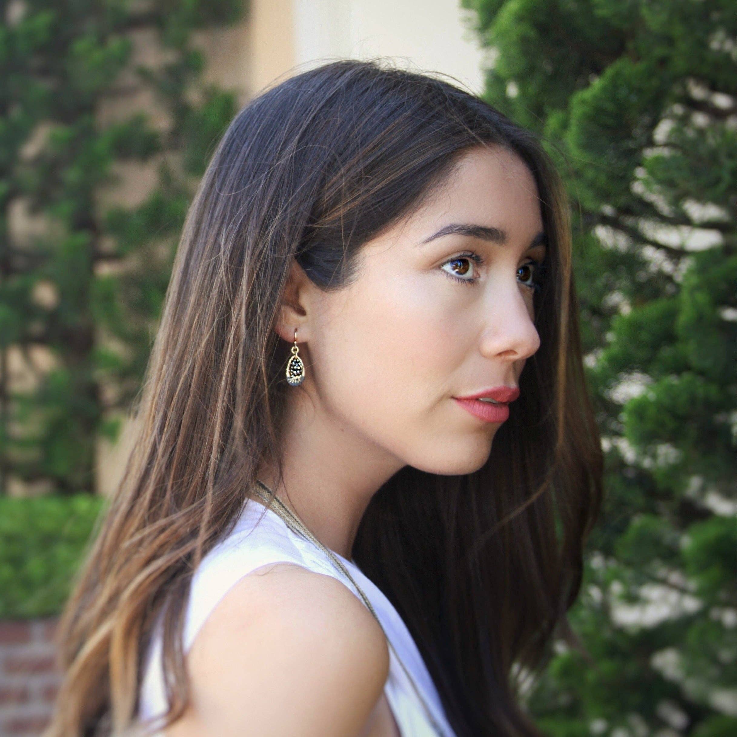 Mabel Chong - Wholesale Dangle Earrings - Mini Nopa Earrings - gold2