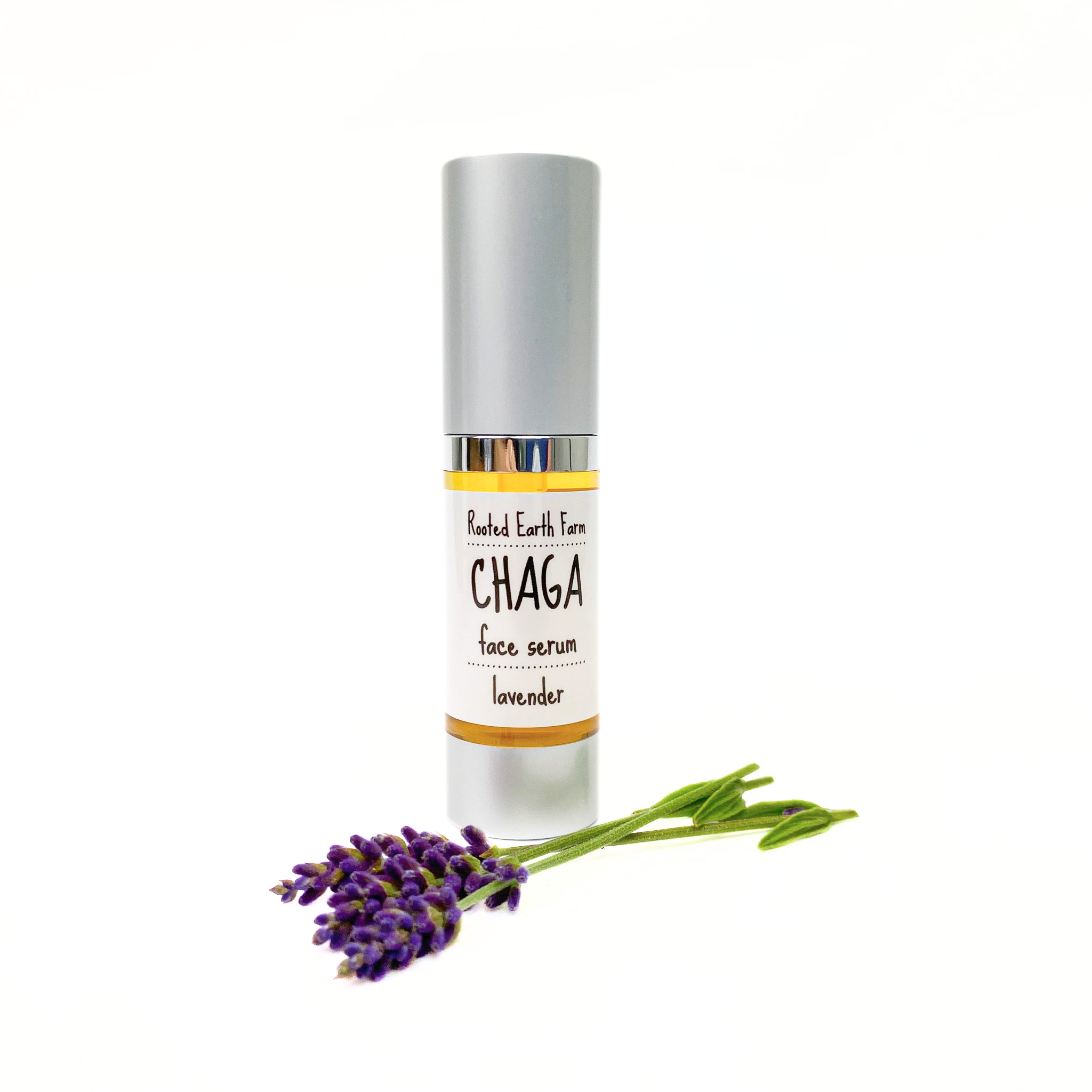 Rooted Earth Farm + Apothecary - Wholesale Facial Serum/Concentrate - Chaga Face Serum - 2 Scent Options4