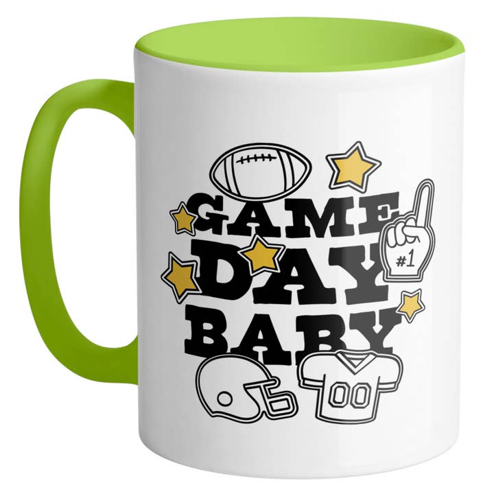 Lucky Luna Apparel - Wholesale Coffee Mug - Game Day Baby Ceramic Mug6