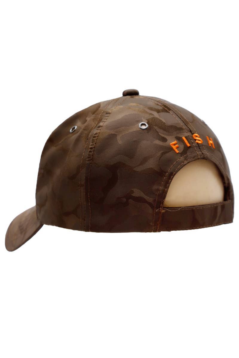 Cap Zone - Wholesale Baseball Cap - Unisex - Life Is Simple Fish Camouflage Baseball Cap2