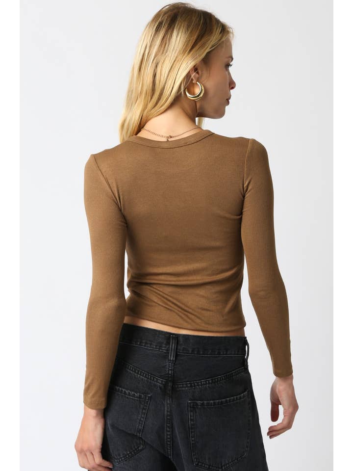 Olivaceous - Wholesale Knit Top - Women's - Jessie Top5