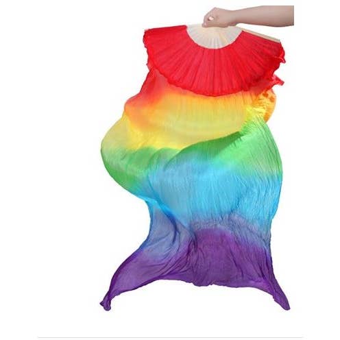 2087 - Véu de Seda à Estilo Oriental - Conjunto 1 Par por atacado de Western Fashion