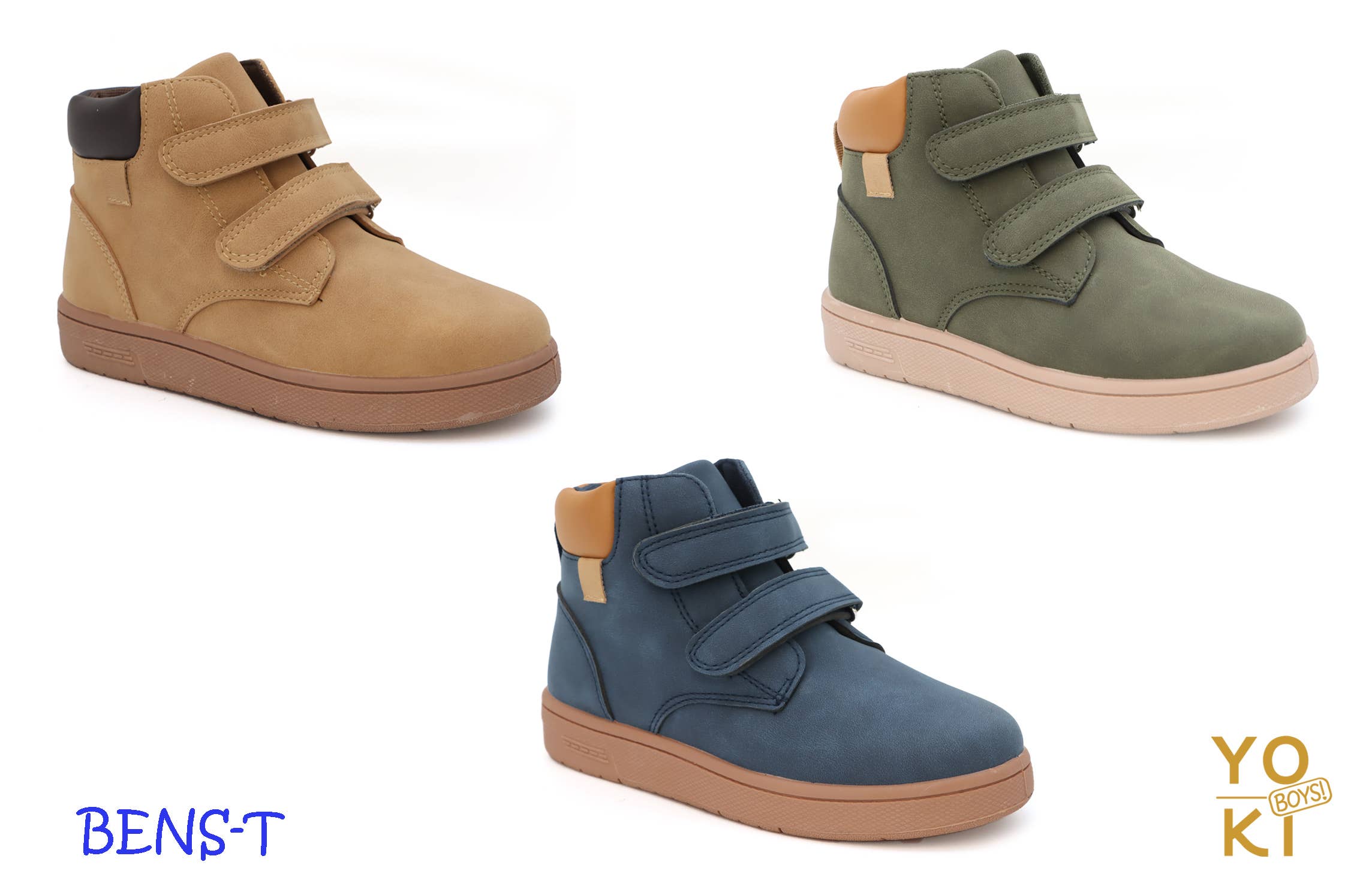 Yoki Girls - Wholesale Booties - Kids - YOKI Toddlers Casual Shoe Zip Double Strap Boys Winter Boots