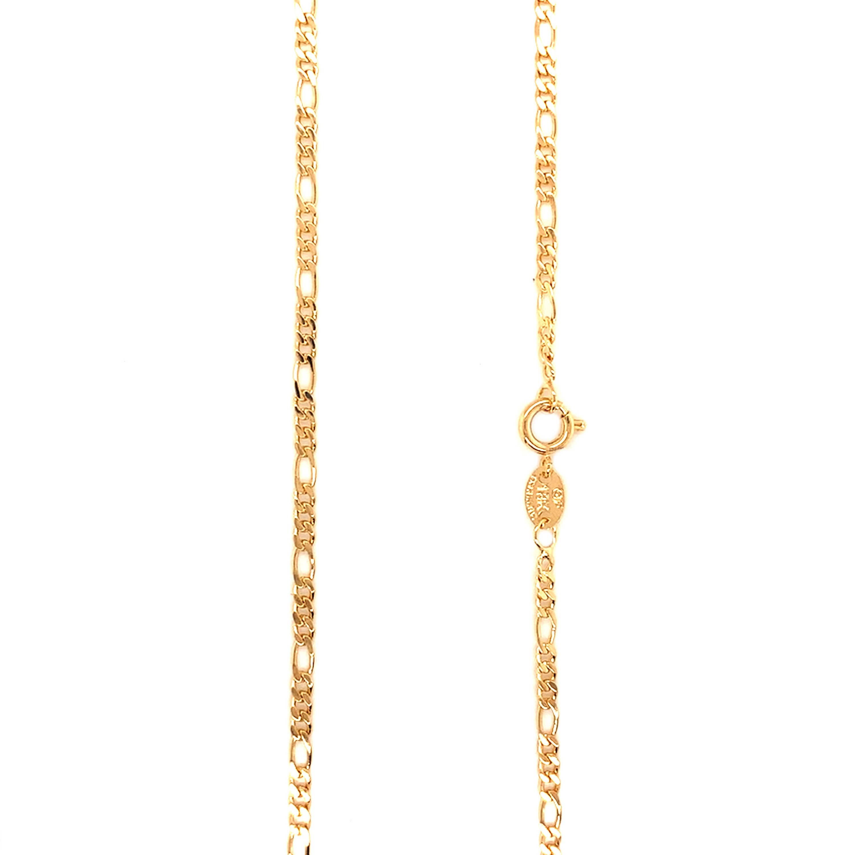 The Bead Bazaar - Wholesale Link & Chain Necklace - 10-18K Gold Filled Figaro Chains, Wholesale Gold Filled Figa3