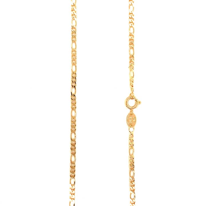 The Bead Bazaar - Wholesale Link & Chain Necklace - 10-18K Gold Filled Figaro Chains, Wholesale Gold Filled Figa3