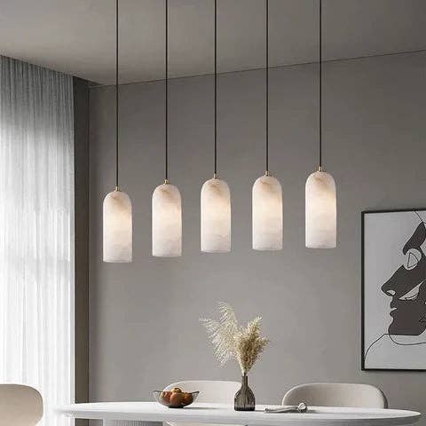 BRECK + FOX - Vendita all'ingrosso Lampadario/lampada a sospensione - Ciondolo in marmo8