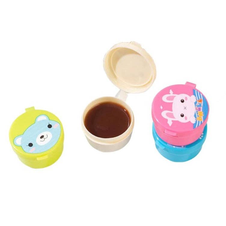 Mum Made Yum – wholesale Food storage container – Mini Sauce & Condiment Bottles (4 Pack)3