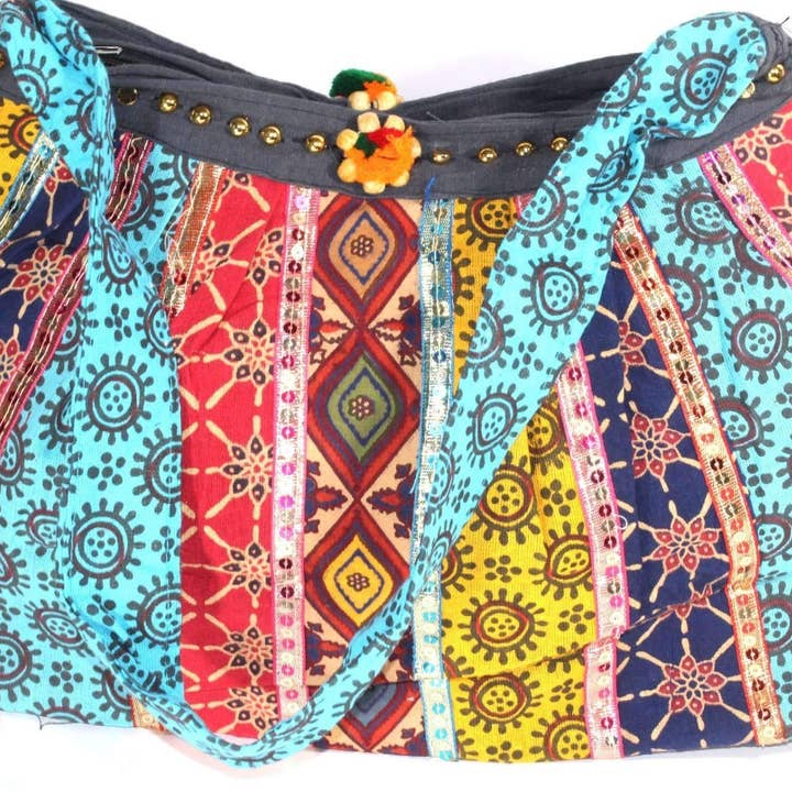 Festival fyrverkerier Mini Jhola Duffle Bag för wholesale av Wild Lotus