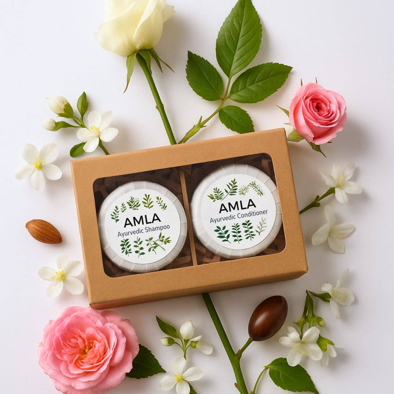 Nature Skin Shop LLC - Vente Disques de shampoing/shampoings solides - Barre de Shampooing Ayurvédique Amla5