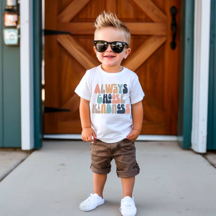 Always Choose Kindness DTF Print for wholesale by Simple Tymes