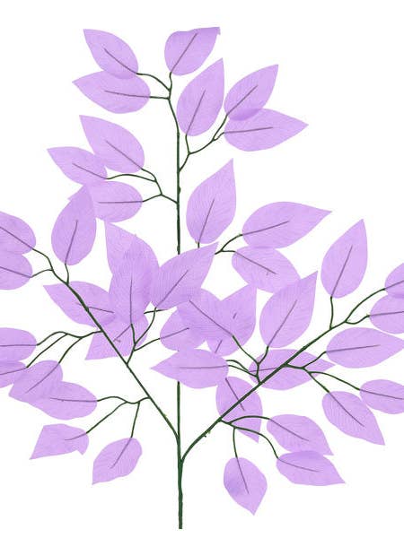 23"L FICUS SPRAY - 12PCS/BDL, LAVENDER - FG633713 for wholesale by General Wholesale Inc