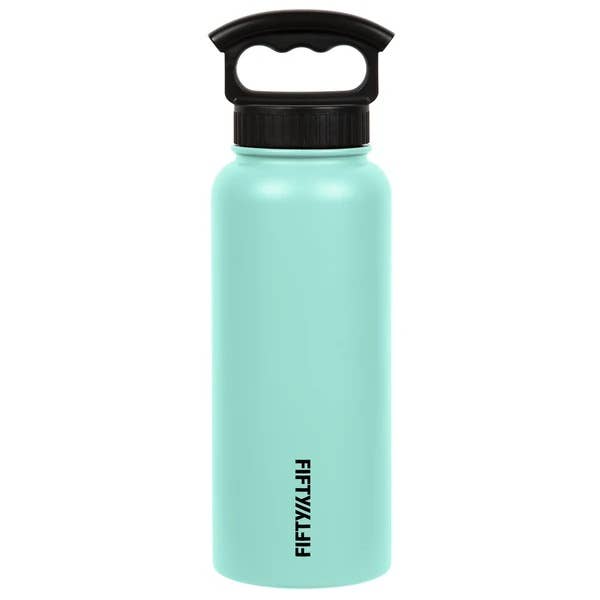 FIFTY/FIFTY - Wholesale Water Bottle - 34 oz Double-Wall Vacuum Insulated Bottles