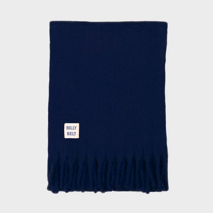 Scarf - Navy and other Purchase Wholesale echarpe homme. Free Returns & Net 60 Terms on Faire trending on Faire.