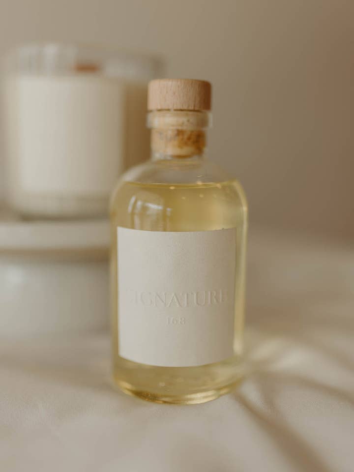 Signature 168 Reed Diffuser 8oz for wholesale by 168 Candles Studio