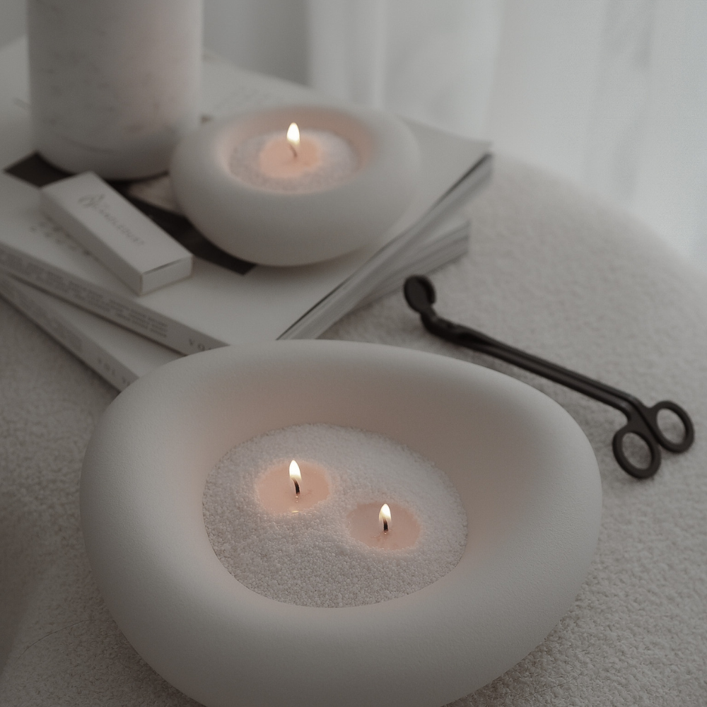 The Candledust – Engroshandel DIY-hobbysæt – Mørk Honning Duftlys Sand 330g + 5 væger7