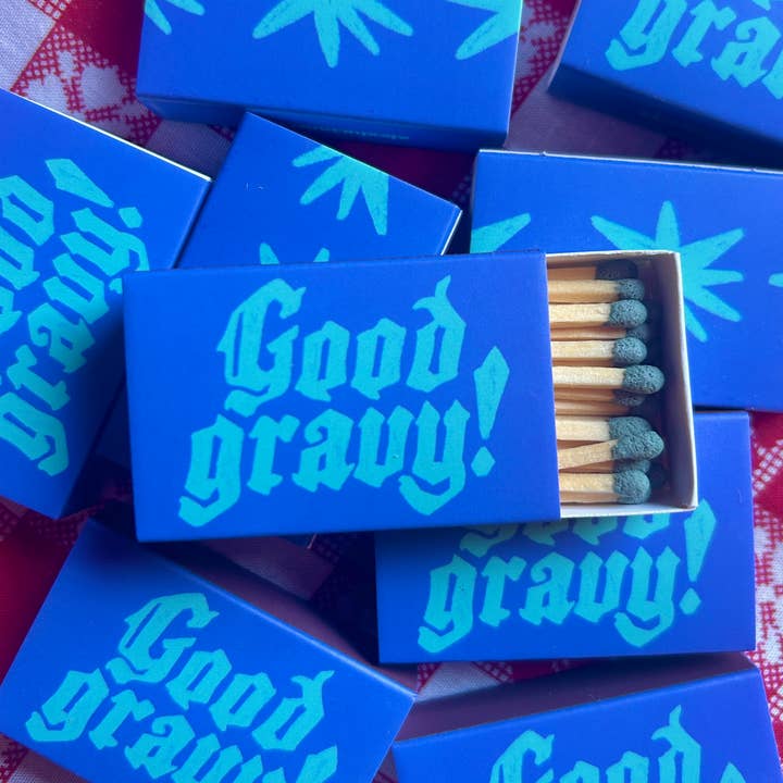Alex Luciano - Wholesale Matches - Good Gravy! Matches for Dinner Party, Home Decor, Candles