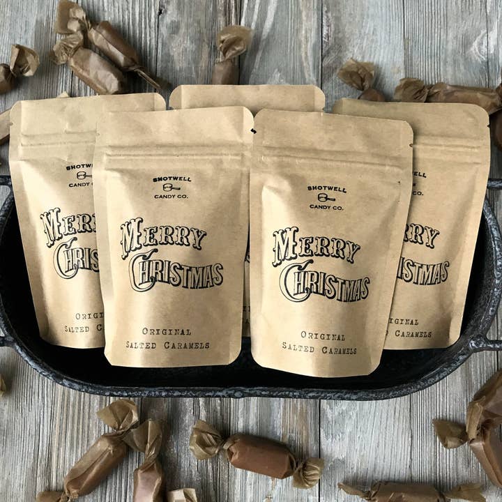 Shotwell Candy Co. - Wholesale Caramel - Holiday Stocking Stuffer Bags