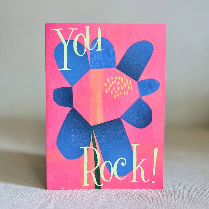 Renée Stramel - Wholesale Everyday Greeting Card - A7 Greeting Card • You Rock!4