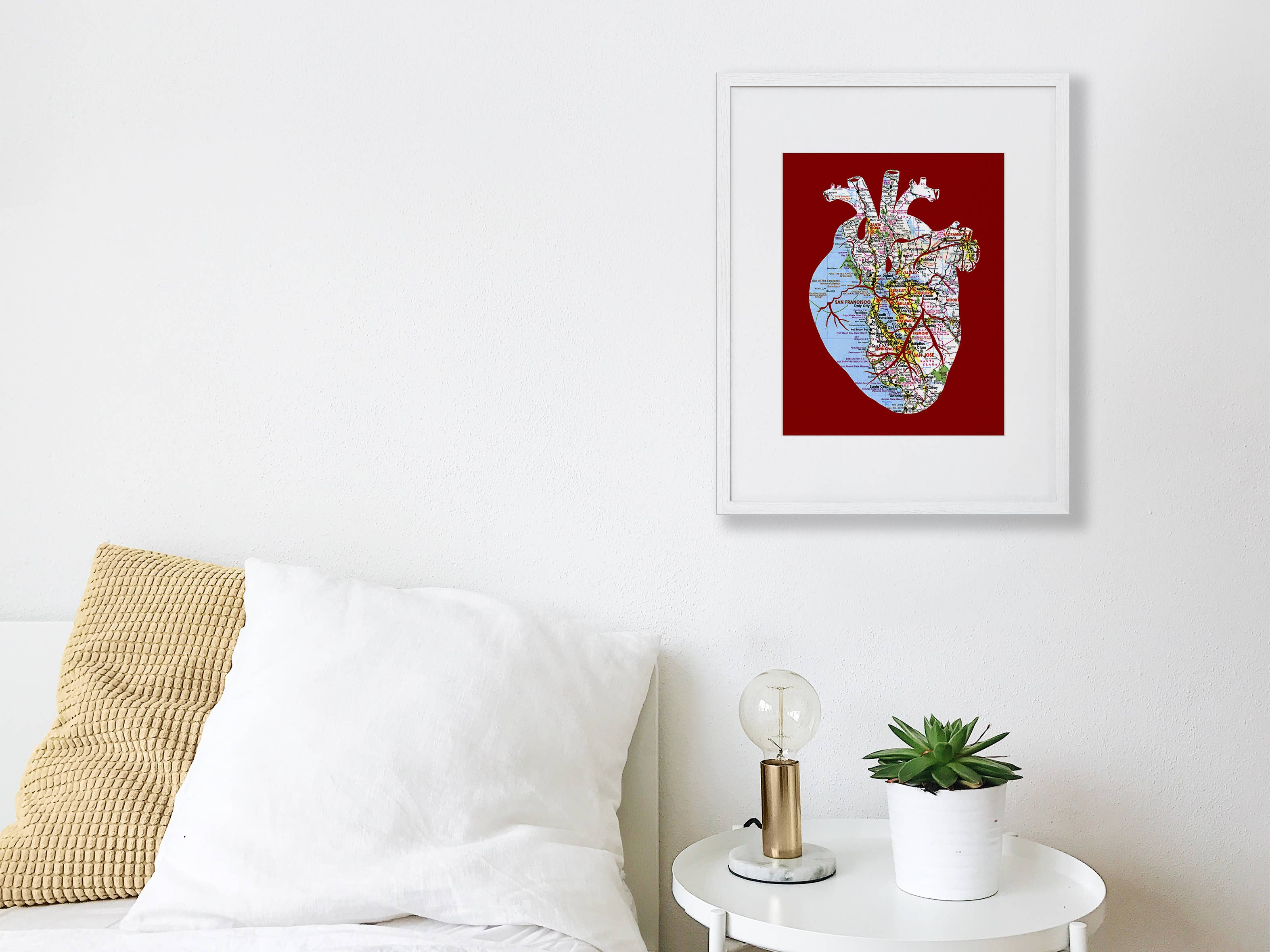 Granny Panty Designs - Wholesale Art Print - Heart Of The Bay Print -  I left my heart in San Francisco3