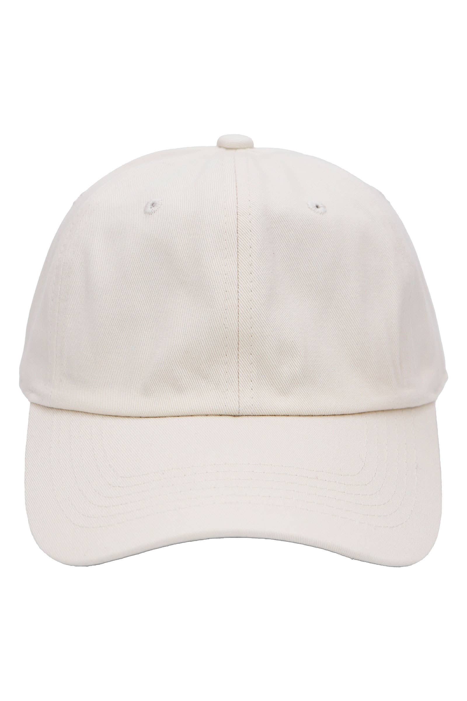 Cap Zone - Wholesale Baseball Cap - Unisex - Unstructured Cotton Six Panel Polo Cap30