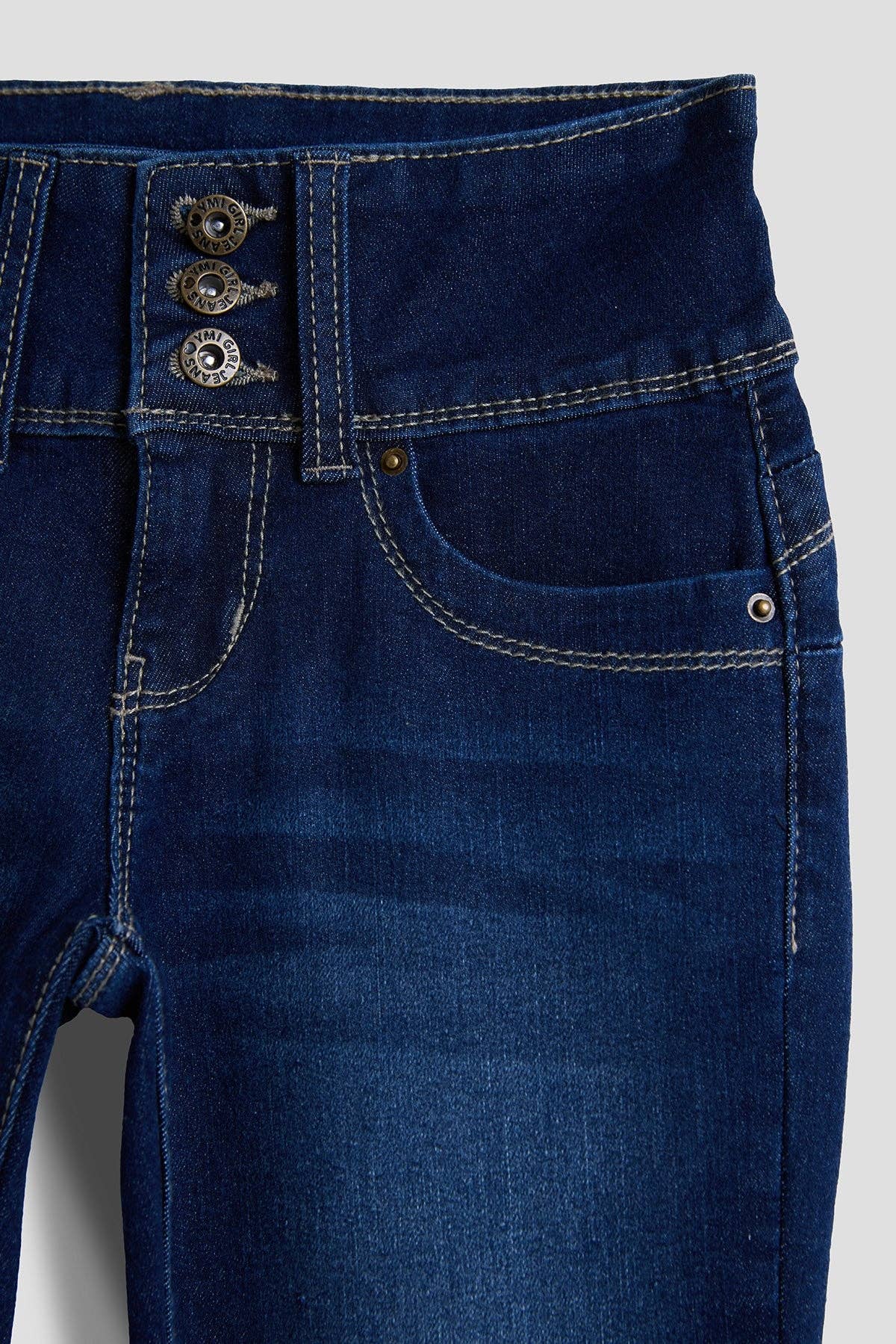YMI - Venta al por mayor Vaqueros - Niños - Girls WannaBettaFit 3-Button Clean Hem Skinny -GP23775322