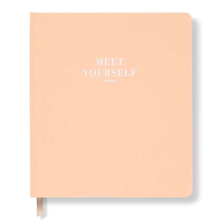 Meet Yourself Journal - Apricot - Self-Awareness for wholesale by LH Agenda