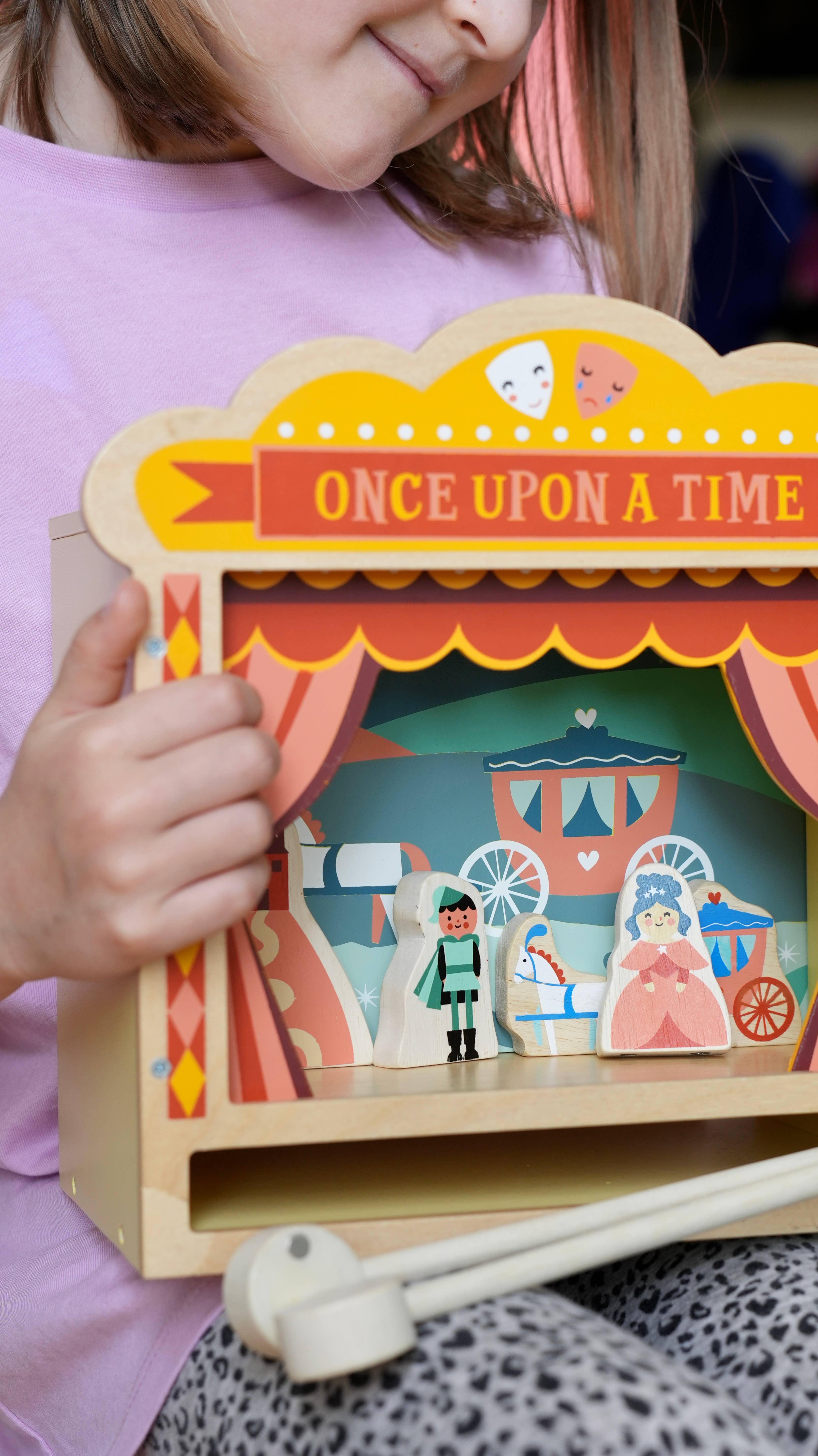 ThreadBear Design UK/EU – wholesale Wood toy – Child – Mentari Tabletop Theatre3